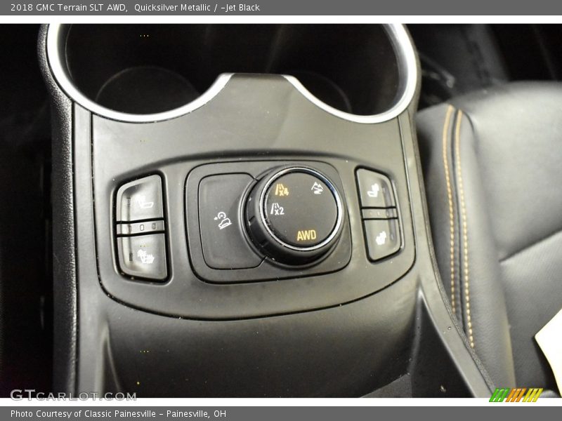 Quicksilver Metallic / ­Jet Black 2018 GMC Terrain SLT AWD
