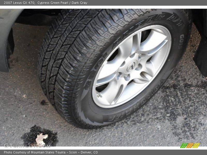 Cypress Green Pearl / Dark Gray 2007 Lexus GX 470