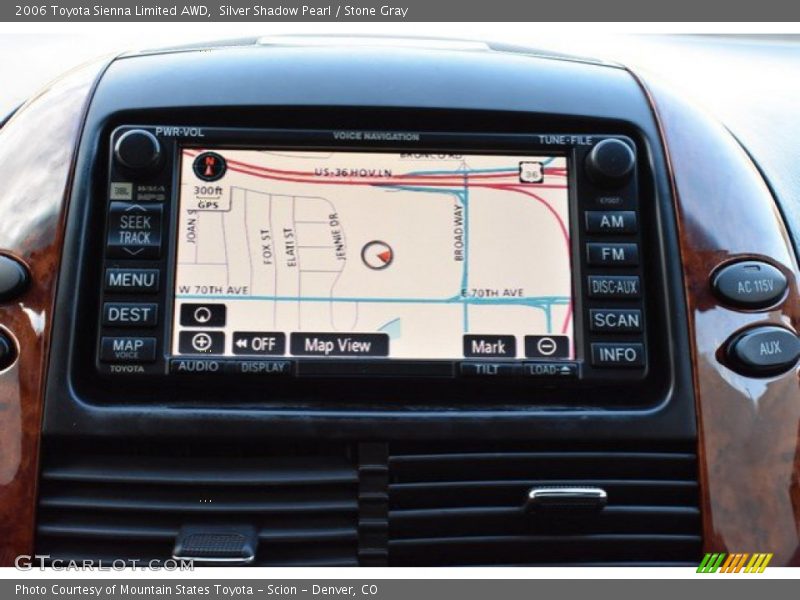 Silver Shadow Pearl / Stone Gray 2006 Toyota Sienna Limited AWD