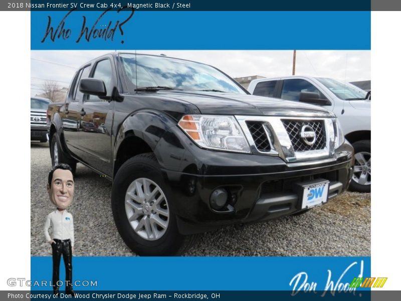 Magnetic Black / Steel 2018 Nissan Frontier SV Crew Cab 4x4