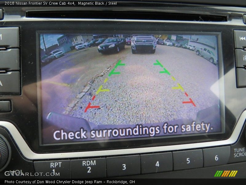 Magnetic Black / Steel 2018 Nissan Frontier SV Crew Cab 4x4