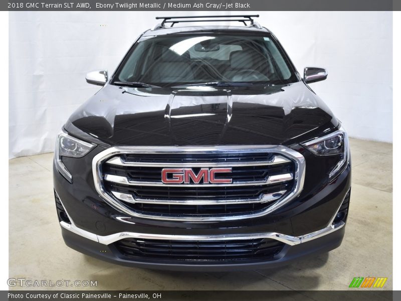 Ebony Twilight Metallic / Medium Ash Gray/­Jet Black 2018 GMC Terrain SLT AWD