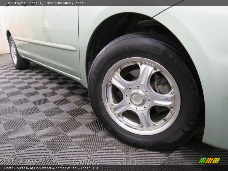 Silver Pine Mica / Stone 2007 Toyota Sienna LE