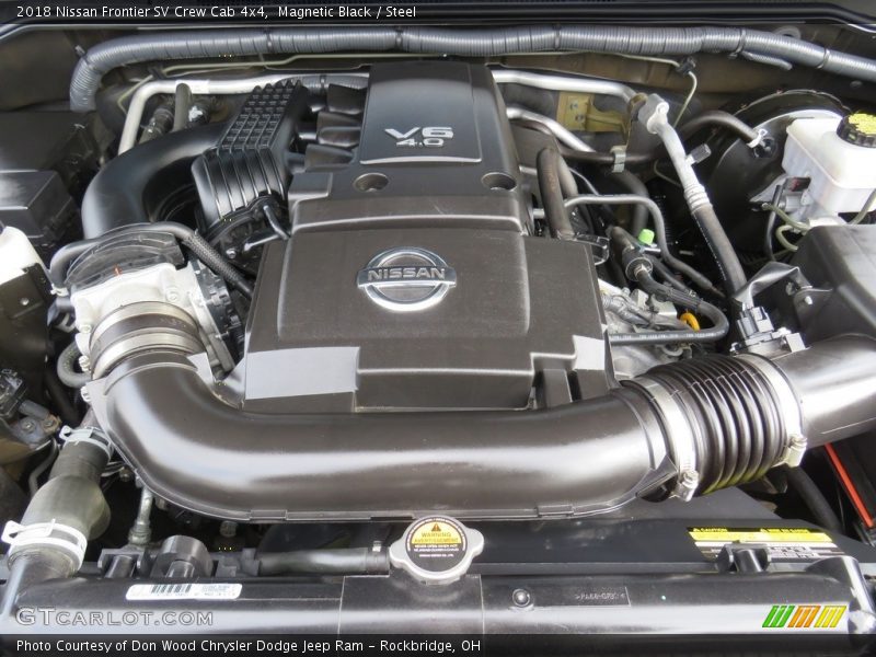 Magnetic Black / Steel 2018 Nissan Frontier SV Crew Cab 4x4