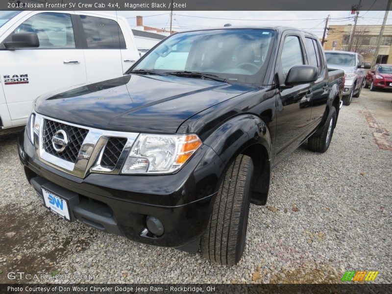 Magnetic Black / Steel 2018 Nissan Frontier SV Crew Cab 4x4