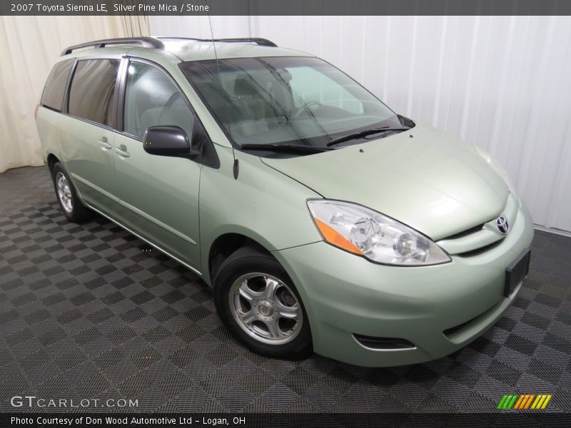 Silver Pine Mica / Stone 2007 Toyota Sienna LE