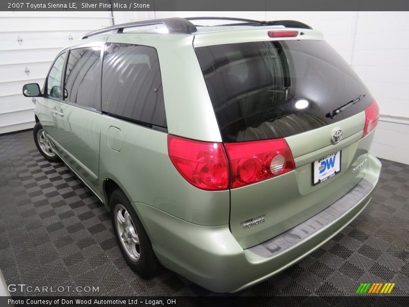 Silver Pine Mica / Stone 2007 Toyota Sienna LE