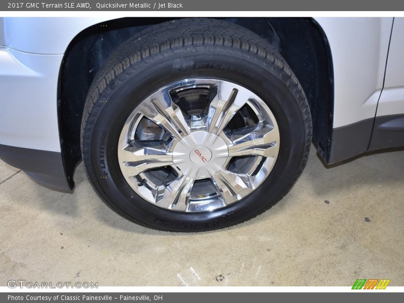 Quicksilver Metallic / Jet Black 2017 GMC Terrain SLE AWD