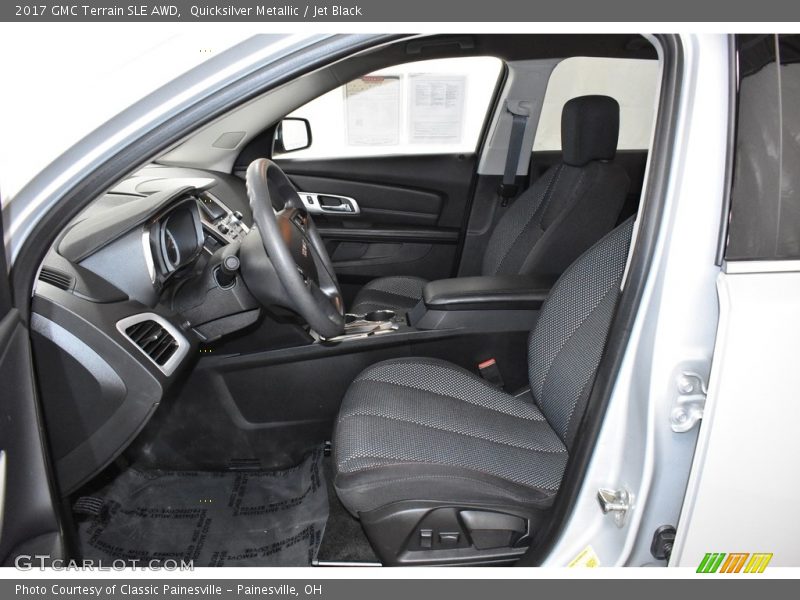 Quicksilver Metallic / Jet Black 2017 GMC Terrain SLE AWD