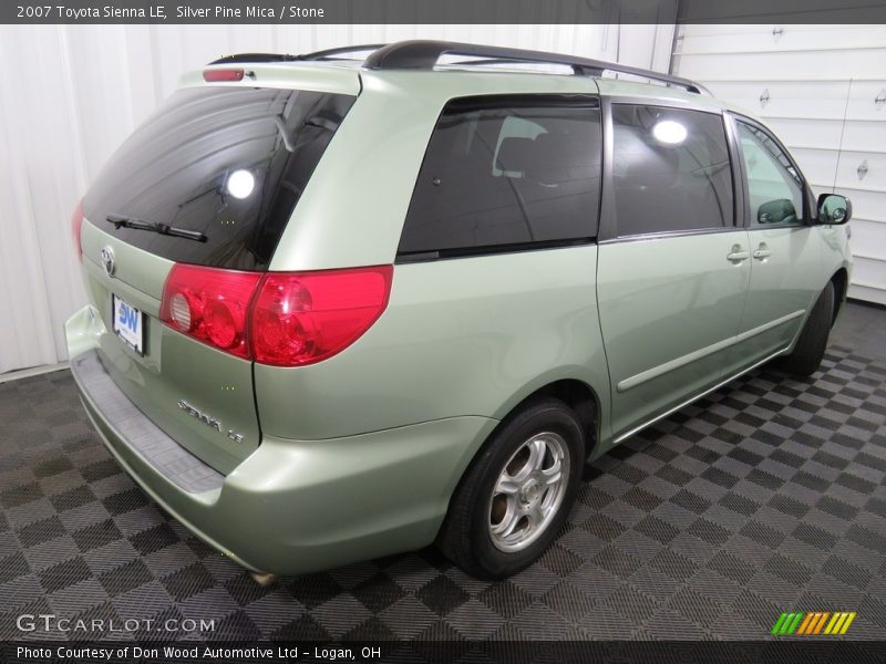Silver Pine Mica / Stone 2007 Toyota Sienna LE