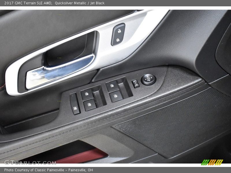 Quicksilver Metallic / Jet Black 2017 GMC Terrain SLE AWD