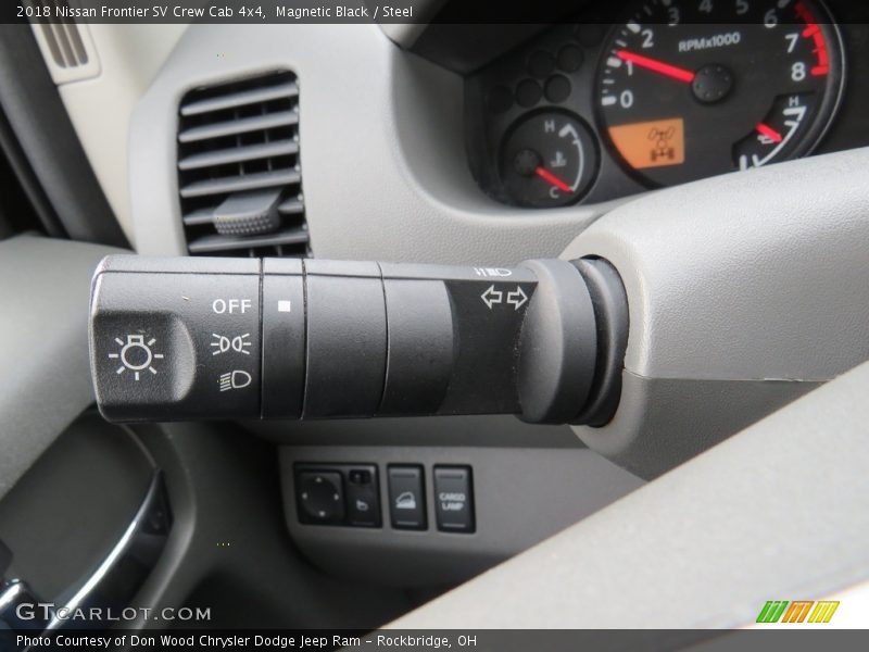Magnetic Black / Steel 2018 Nissan Frontier SV Crew Cab 4x4