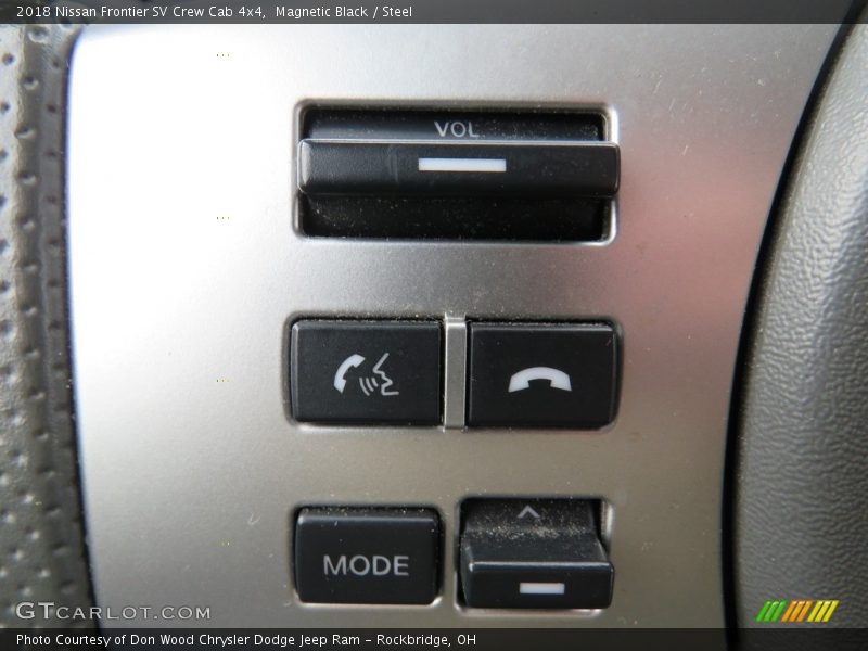 Magnetic Black / Steel 2018 Nissan Frontier SV Crew Cab 4x4