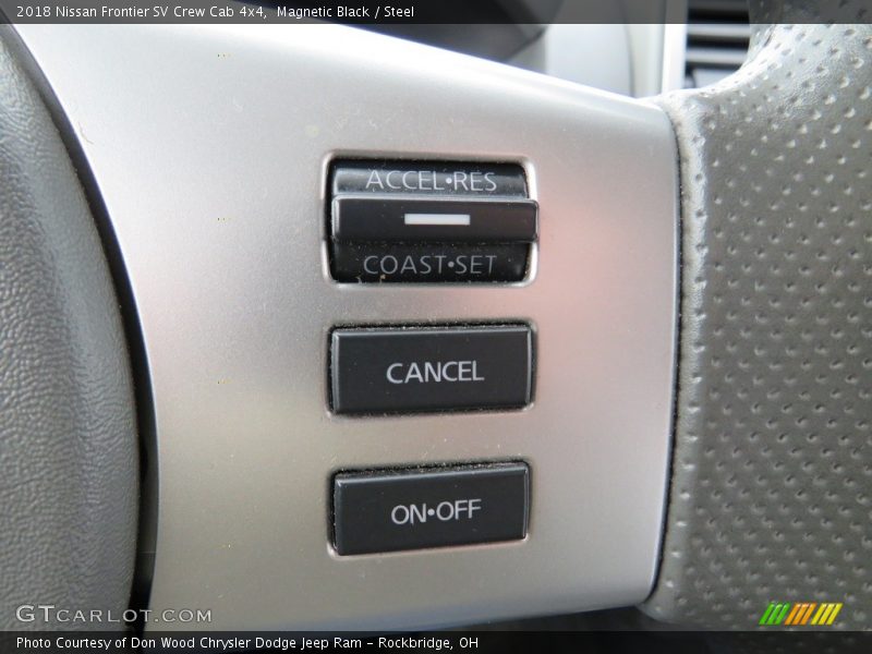 Magnetic Black / Steel 2018 Nissan Frontier SV Crew Cab 4x4