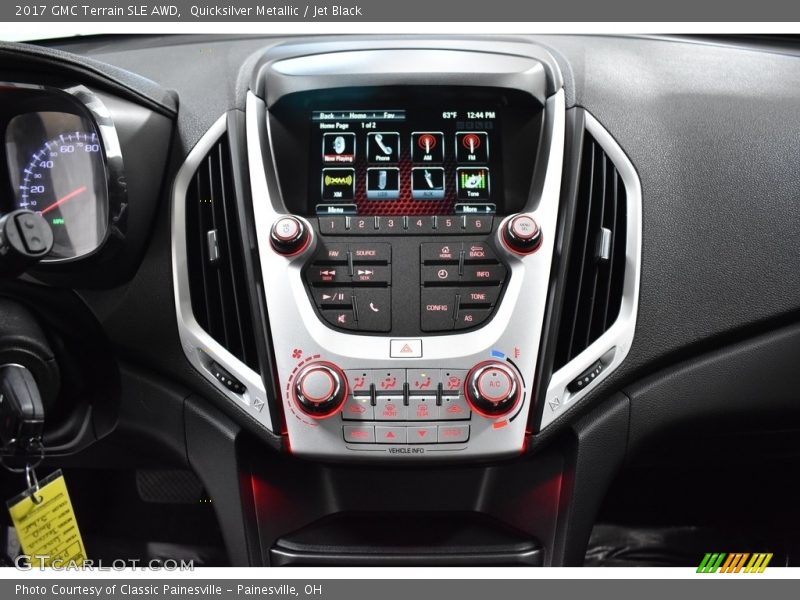 Quicksilver Metallic / Jet Black 2017 GMC Terrain SLE AWD