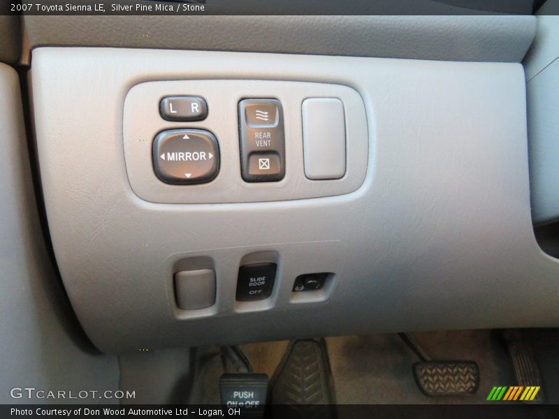 Silver Pine Mica / Stone 2007 Toyota Sienna LE