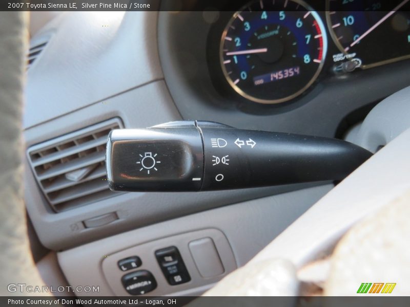 Silver Pine Mica / Stone 2007 Toyota Sienna LE