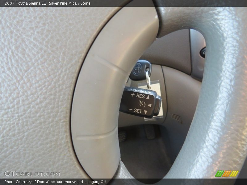 Silver Pine Mica / Stone 2007 Toyota Sienna LE