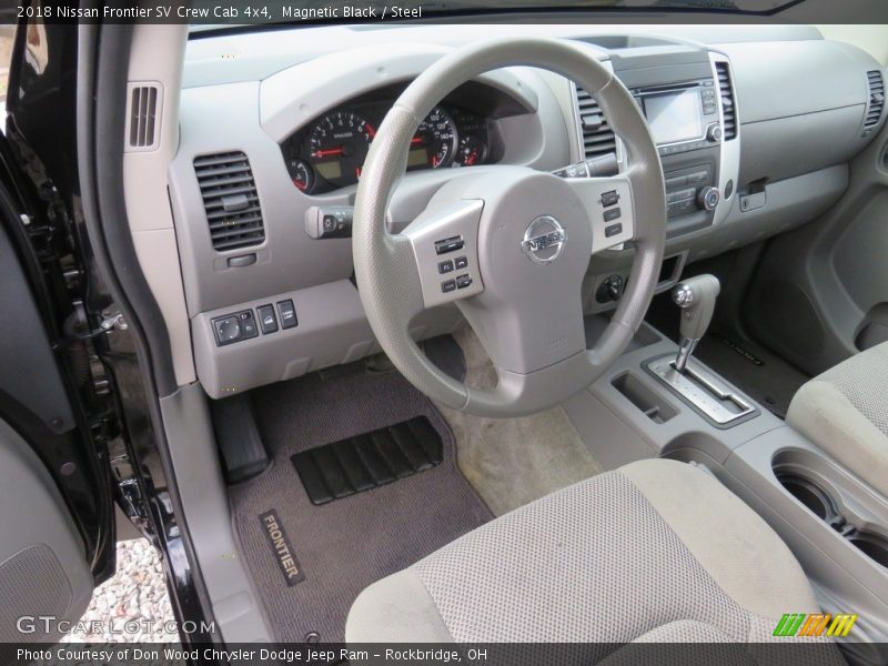 Magnetic Black / Steel 2018 Nissan Frontier SV Crew Cab 4x4