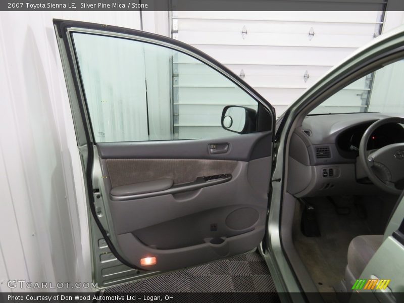 Silver Pine Mica / Stone 2007 Toyota Sienna LE