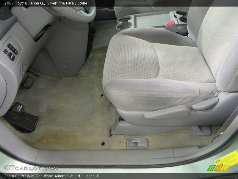 Silver Pine Mica / Stone 2007 Toyota Sienna LE