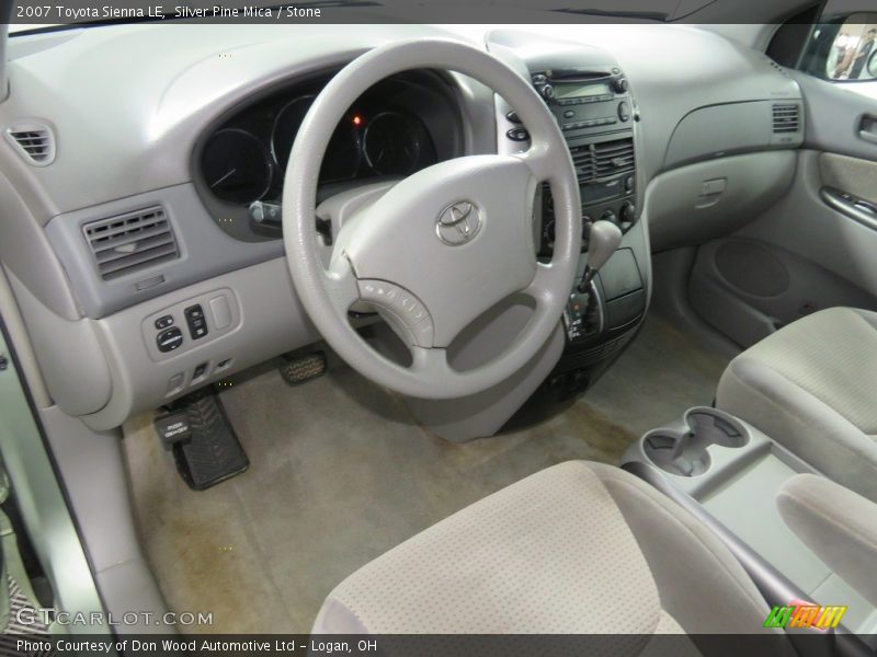 Silver Pine Mica / Stone 2007 Toyota Sienna LE