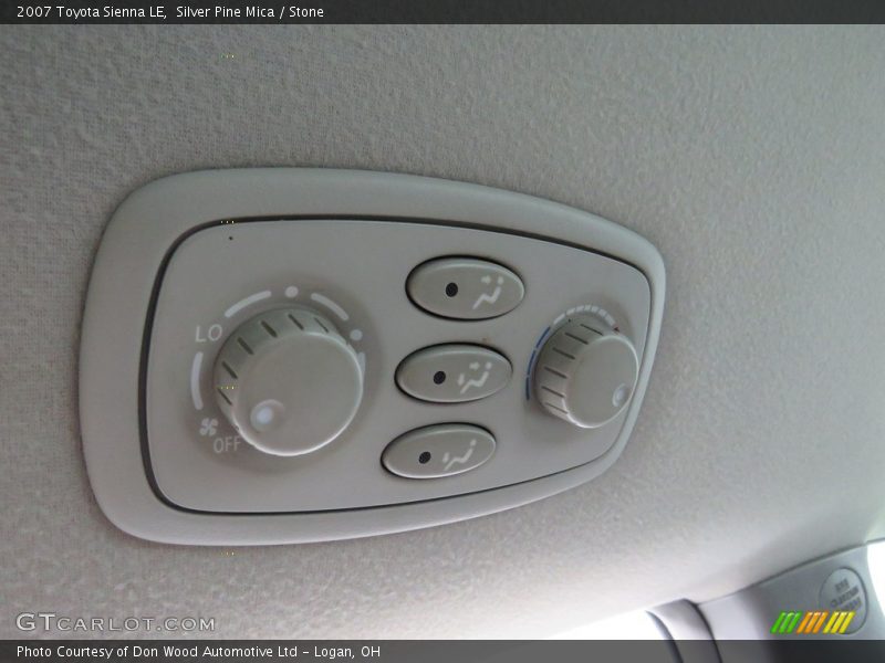 Silver Pine Mica / Stone 2007 Toyota Sienna LE