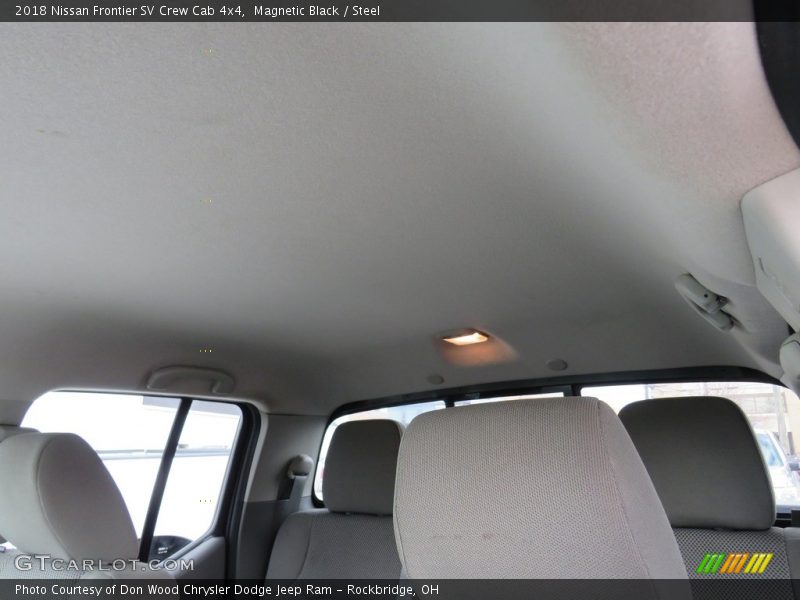 Magnetic Black / Steel 2018 Nissan Frontier SV Crew Cab 4x4