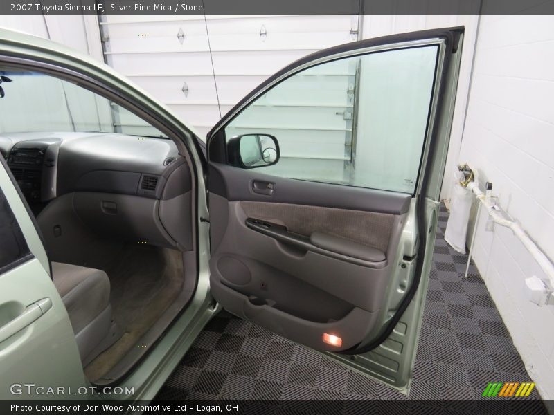 Silver Pine Mica / Stone 2007 Toyota Sienna LE