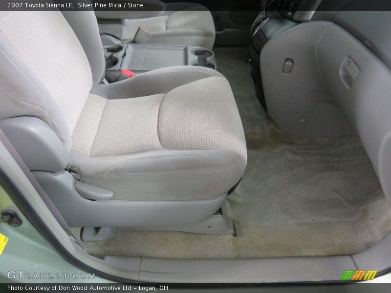 Silver Pine Mica / Stone 2007 Toyota Sienna LE