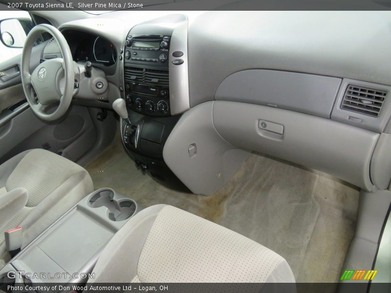 Silver Pine Mica / Stone 2007 Toyota Sienna LE