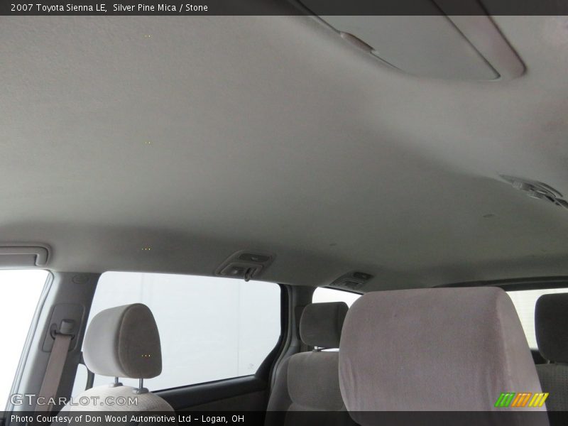 Silver Pine Mica / Stone 2007 Toyota Sienna LE