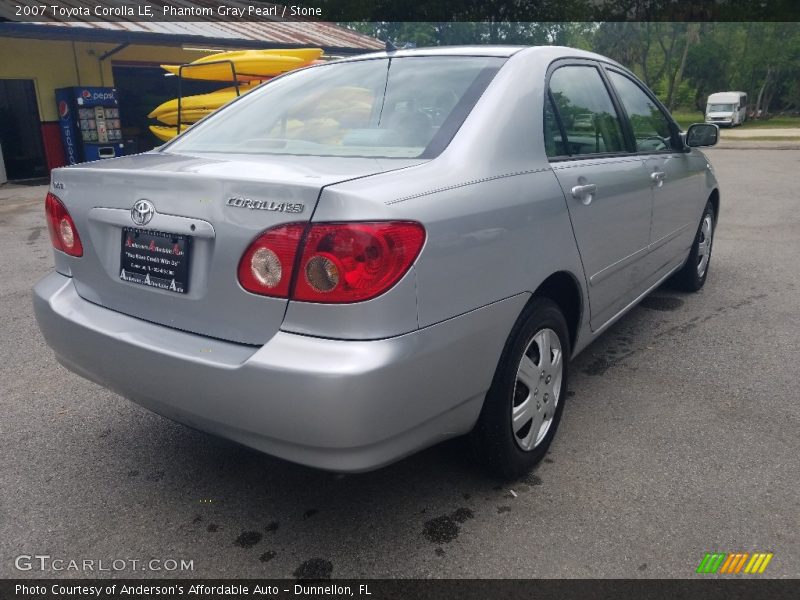 Phantom Gray Pearl / Stone 2007 Toyota Corolla LE