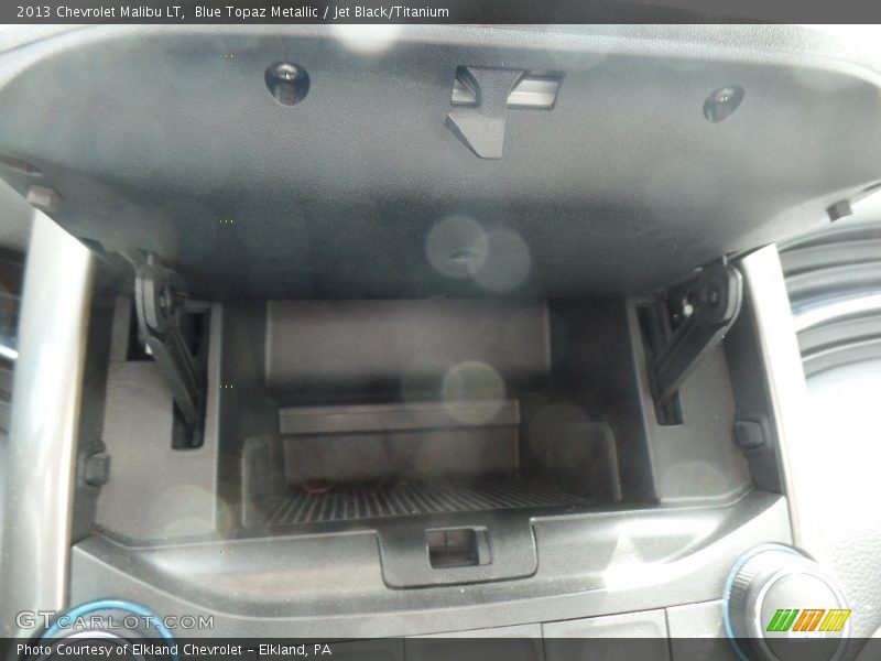 Blue Topaz Metallic / Jet Black/Titanium 2013 Chevrolet Malibu LT