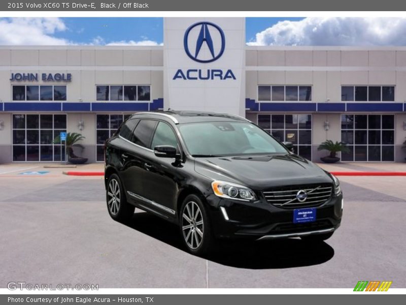 Black / Off Black 2015 Volvo XC60 T5 Drive-E