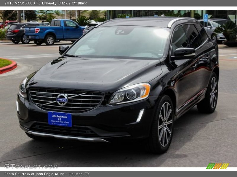 Black / Off Black 2015 Volvo XC60 T5 Drive-E
