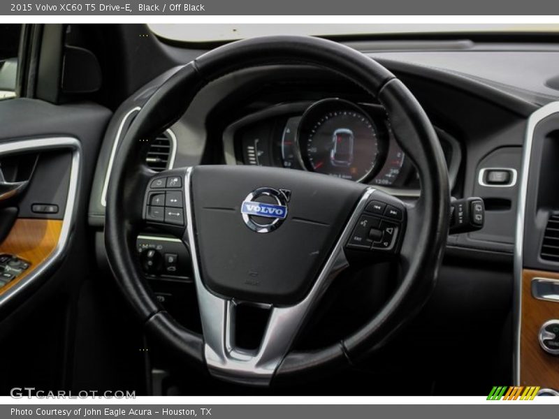 Black / Off Black 2015 Volvo XC60 T5 Drive-E