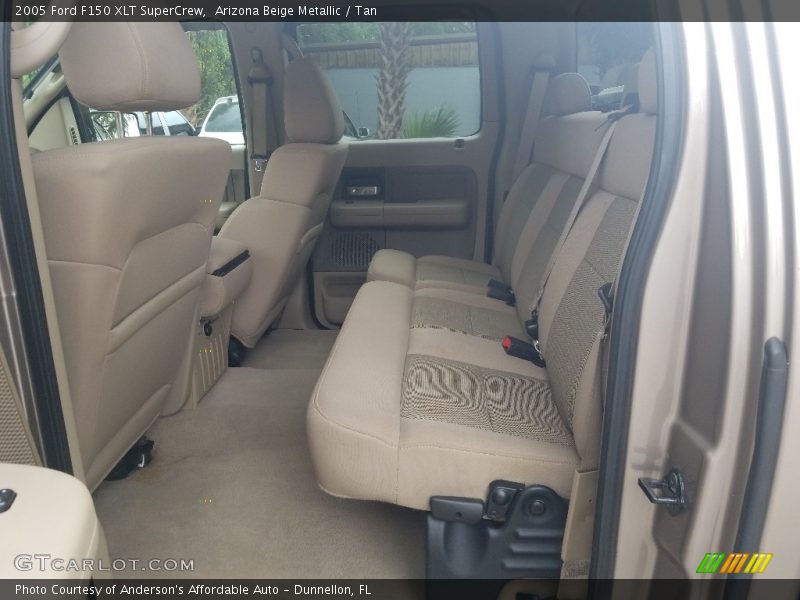 Arizona Beige Metallic / Tan 2005 Ford F150 XLT SuperCrew