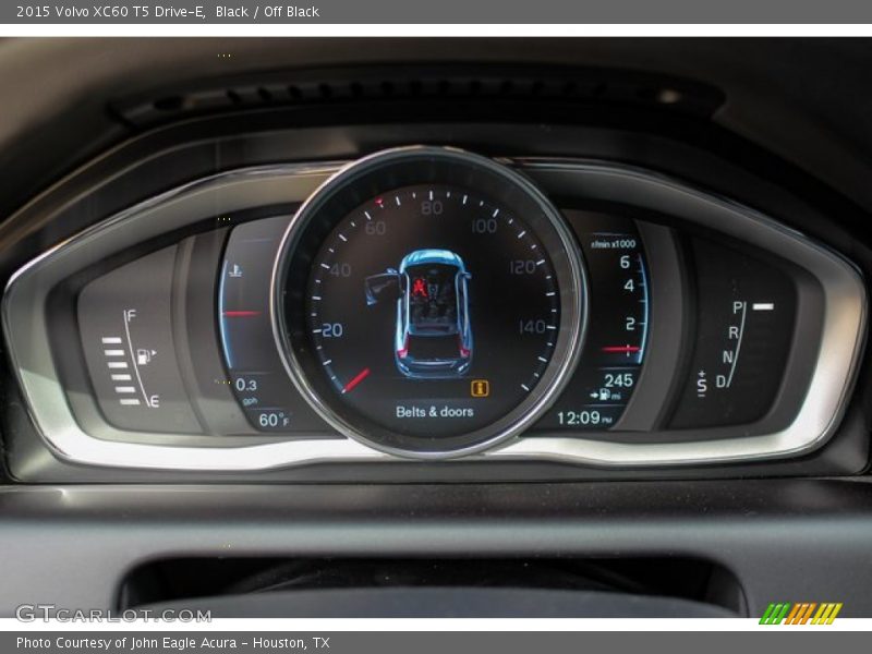 Black / Off Black 2015 Volvo XC60 T5 Drive-E