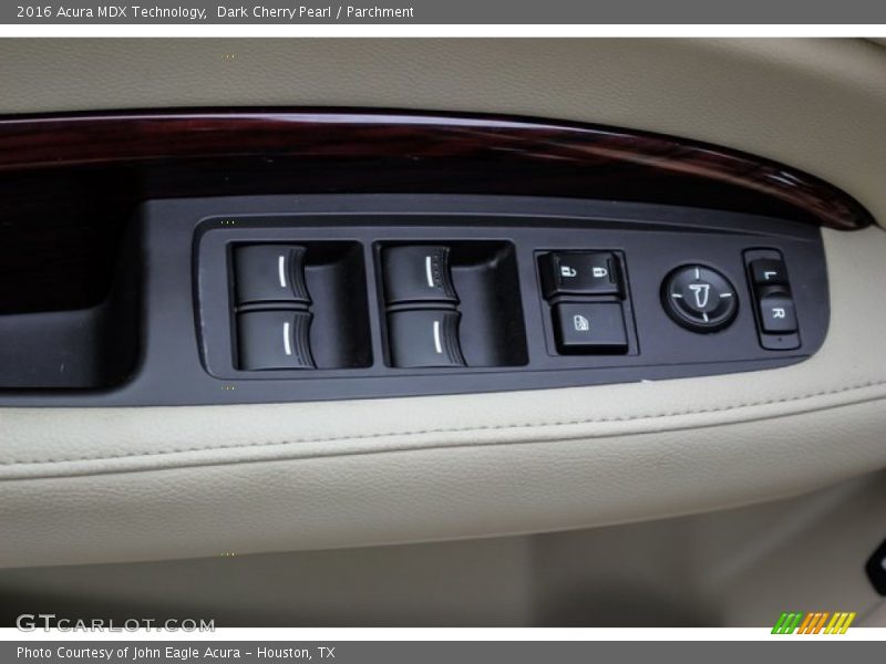 Dark Cherry Pearl / Parchment 2016 Acura MDX Technology