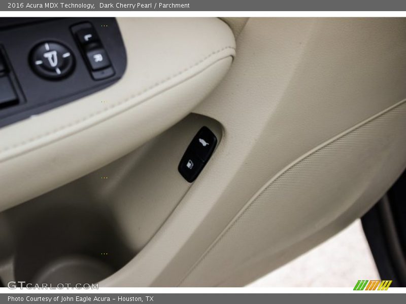 Dark Cherry Pearl / Parchment 2016 Acura MDX Technology