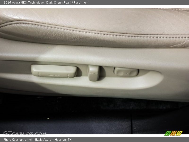 Dark Cherry Pearl / Parchment 2016 Acura MDX Technology
