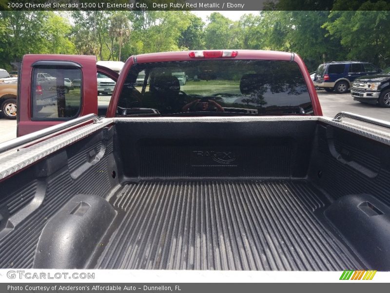 Deep Ruby Red Metallic / Ebony 2009 Chevrolet Silverado 1500 LT Extended Cab