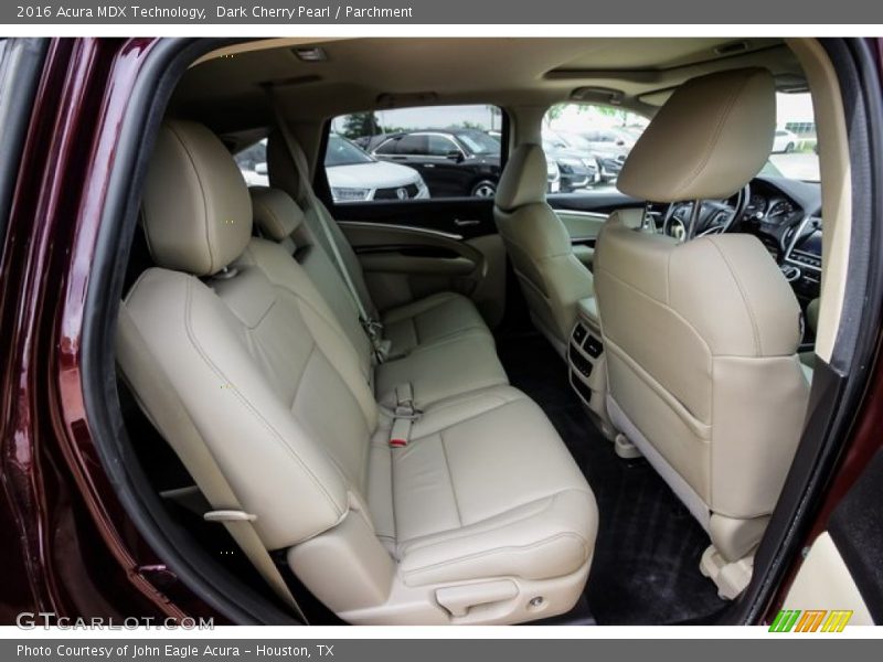 Dark Cherry Pearl / Parchment 2016 Acura MDX Technology