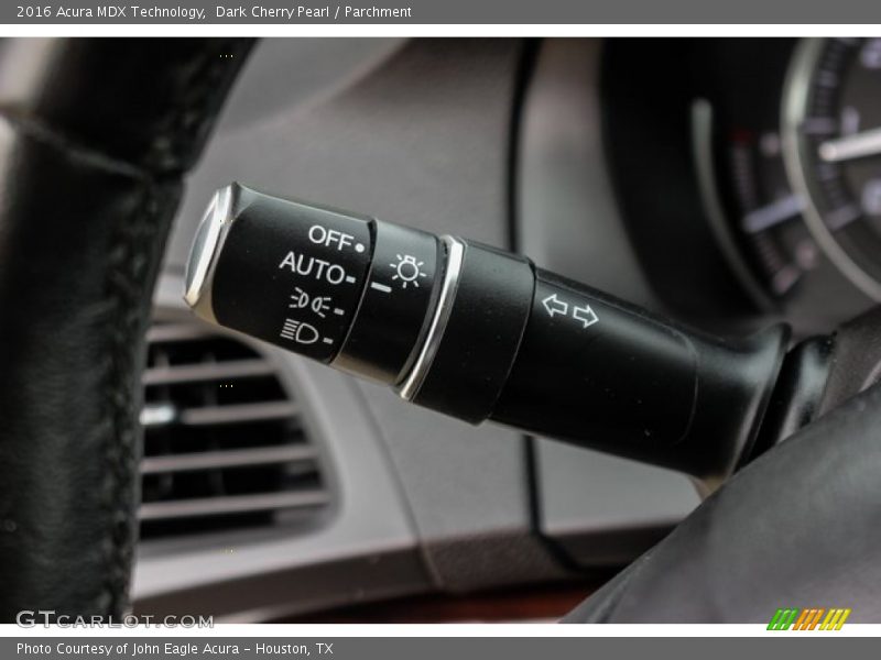Dark Cherry Pearl / Parchment 2016 Acura MDX Technology