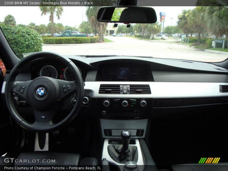 Interlagos Blue Metallic / Black 2008 BMW M5 Sedan