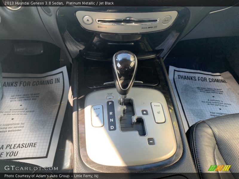 Platinum Metallic / Jet Black 2013 Hyundai Genesis 3.8 Sedan