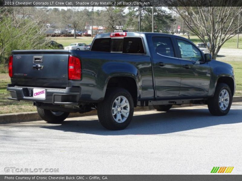 Shadow Gray Metallic / Jet Black/Dark Ash 2019 Chevrolet Colorado LT Crew Cab