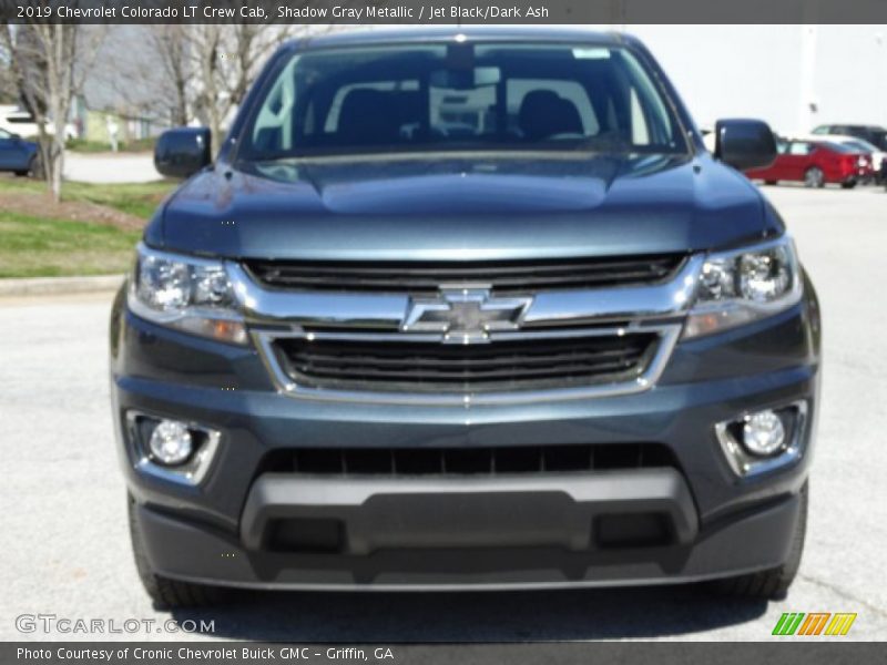 Shadow Gray Metallic / Jet Black/Dark Ash 2019 Chevrolet Colorado LT Crew Cab