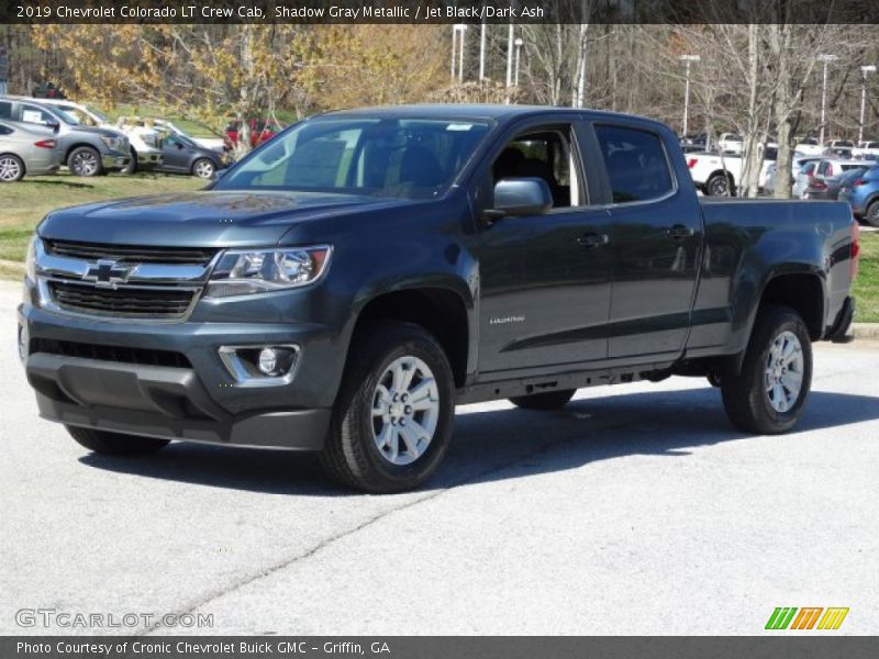 Shadow Gray Metallic / Jet Black/Dark Ash 2019 Chevrolet Colorado LT Crew Cab
